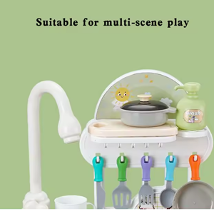 اسباب بازی سینک ظرفشویی پایه دار کودک Fun Kitchen Sink_اسباب بازی لوازم آشپزخانه